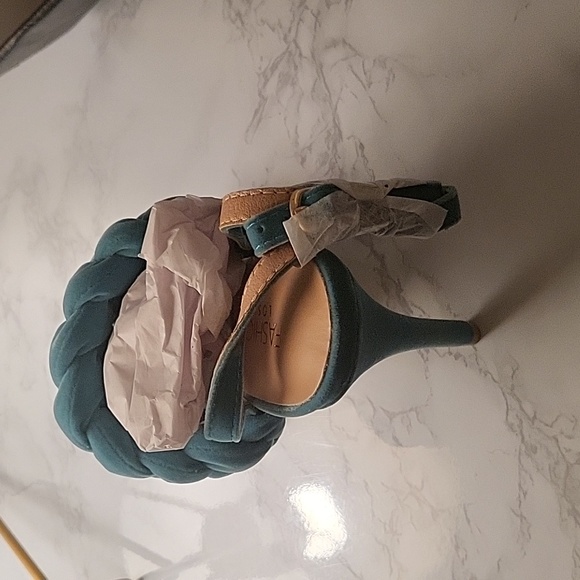 HEELED 👠 SANDALS-BLUE - VARIOUS SIZES - Picture 16 of 16